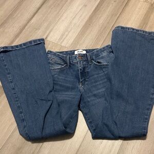 Wrangler Women's Flare Jeans in Classic Blue
